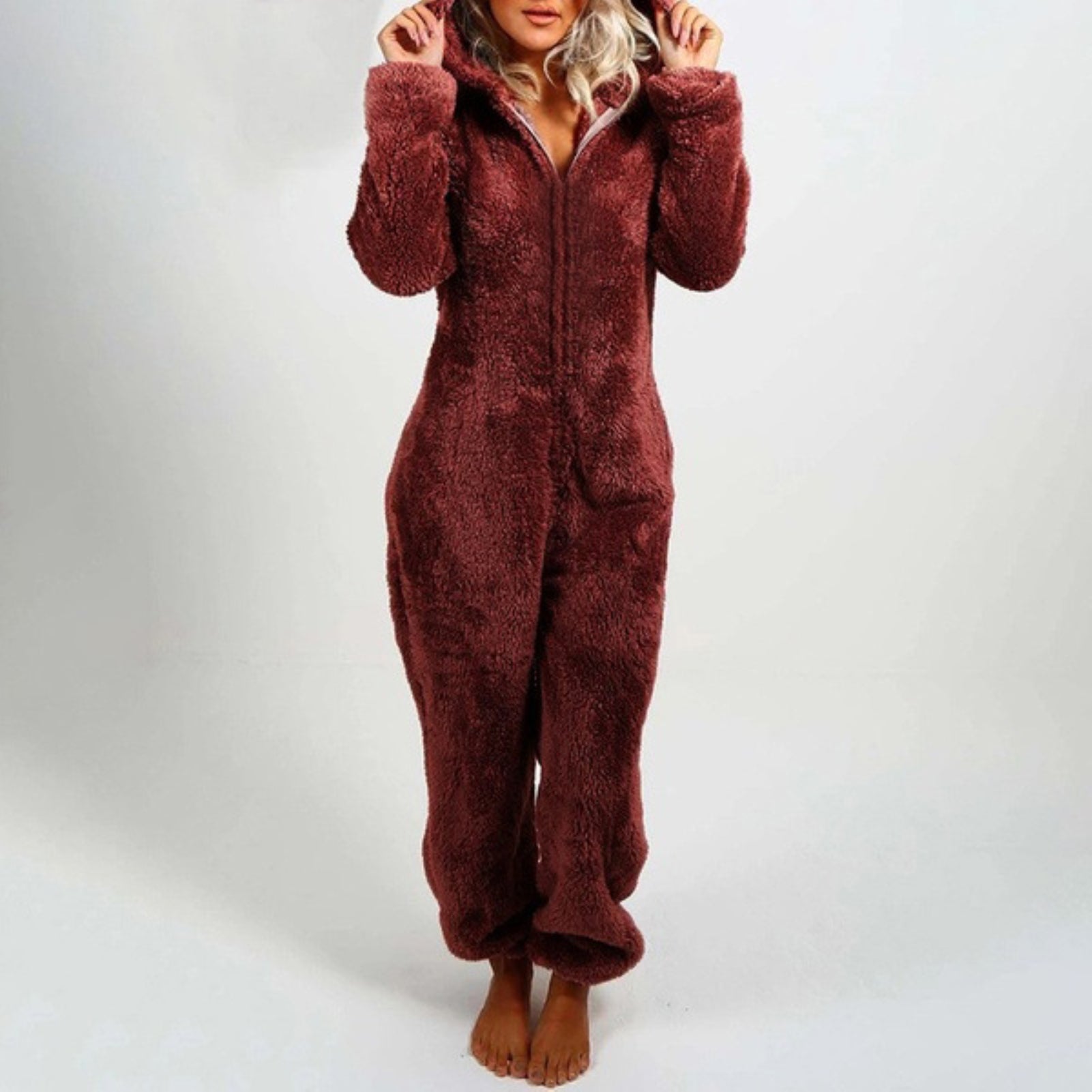 Hayley | Cozy Fleece Onesie