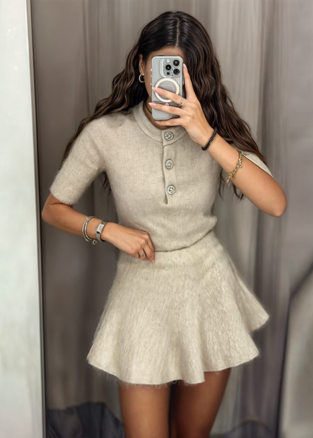 Clara | Wool Sweater Suit