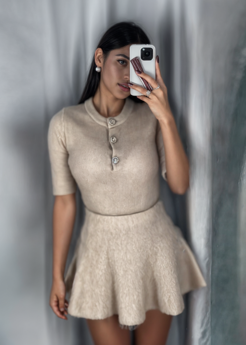 Clara | Wool Sweater Suit