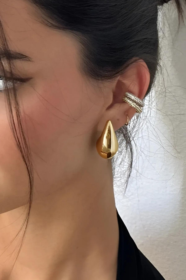 Marga | Raindrop Minimalist Everyday Earrings