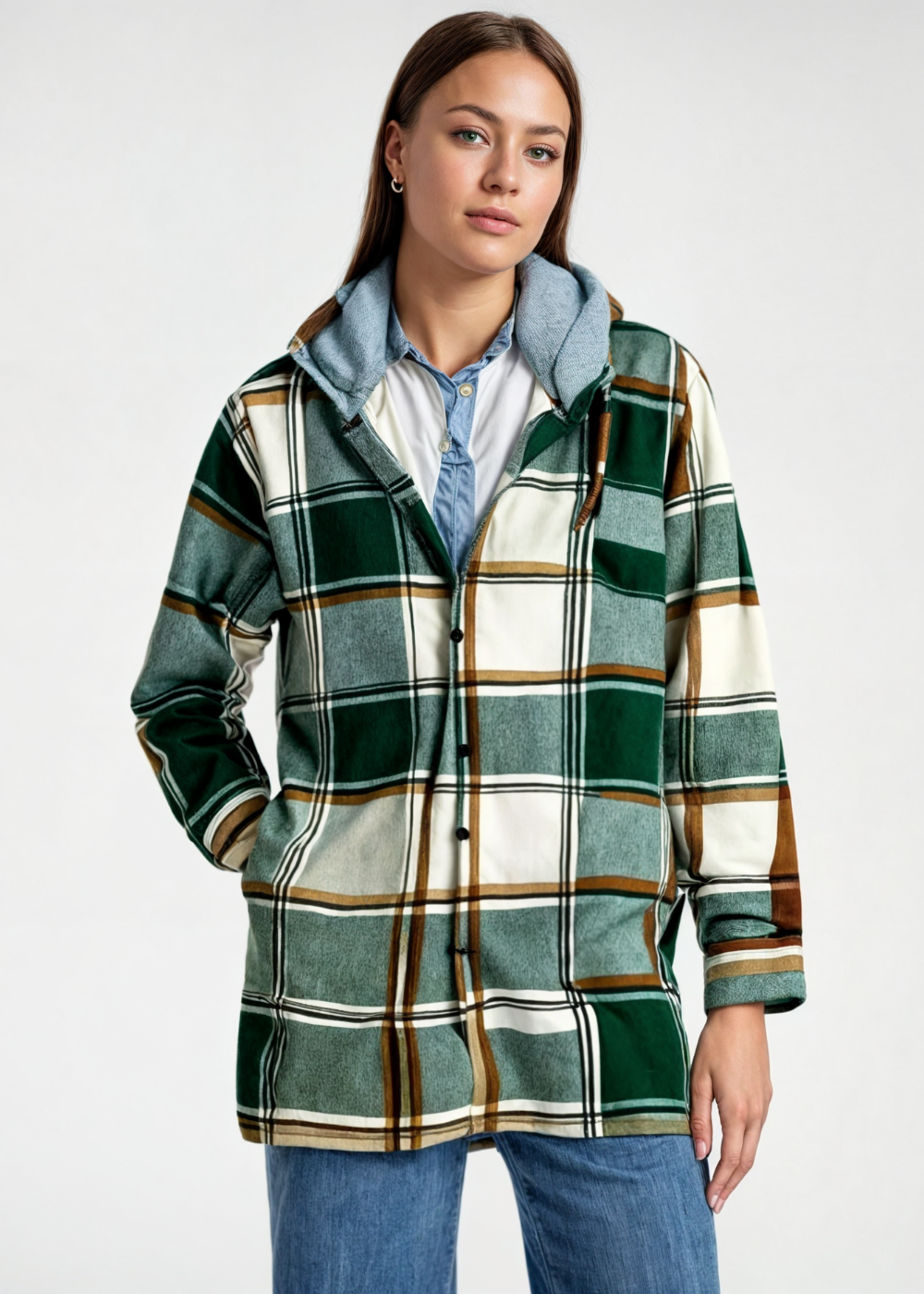 Evelyn | Hooded Coat