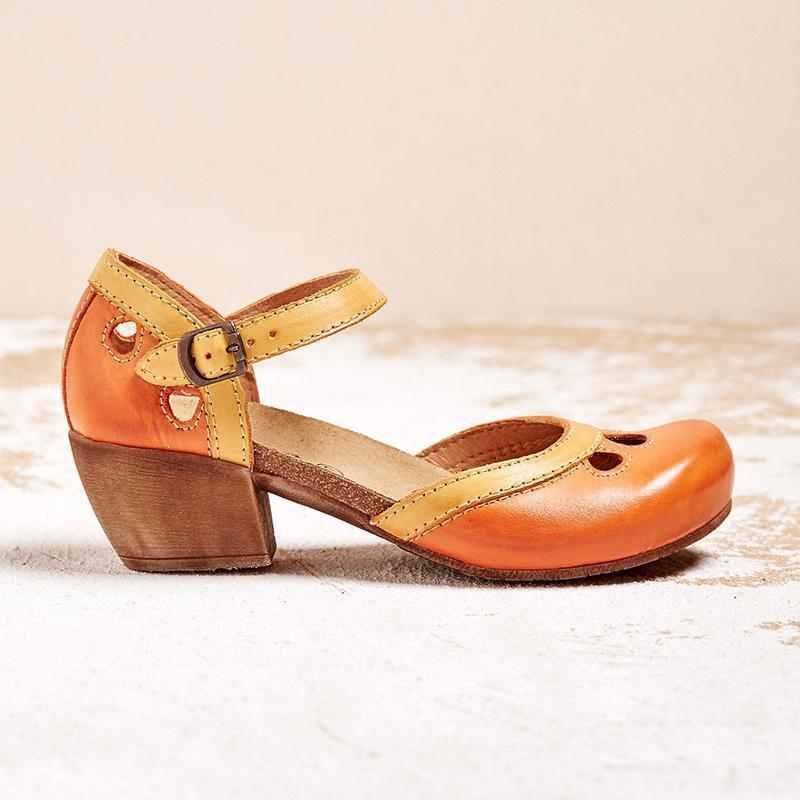 Aria | Comfort Sandals with Low Heels