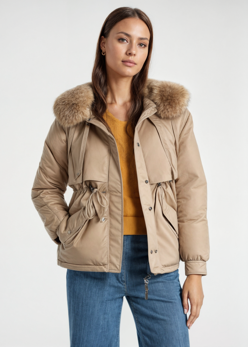 Arabella | Faux Fur Parka