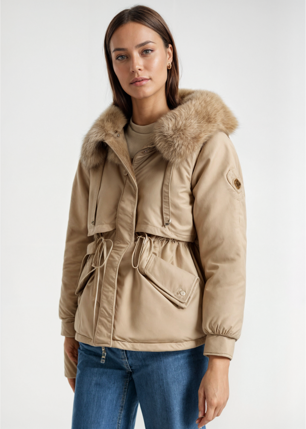 Arabella | Faux Fur Parka