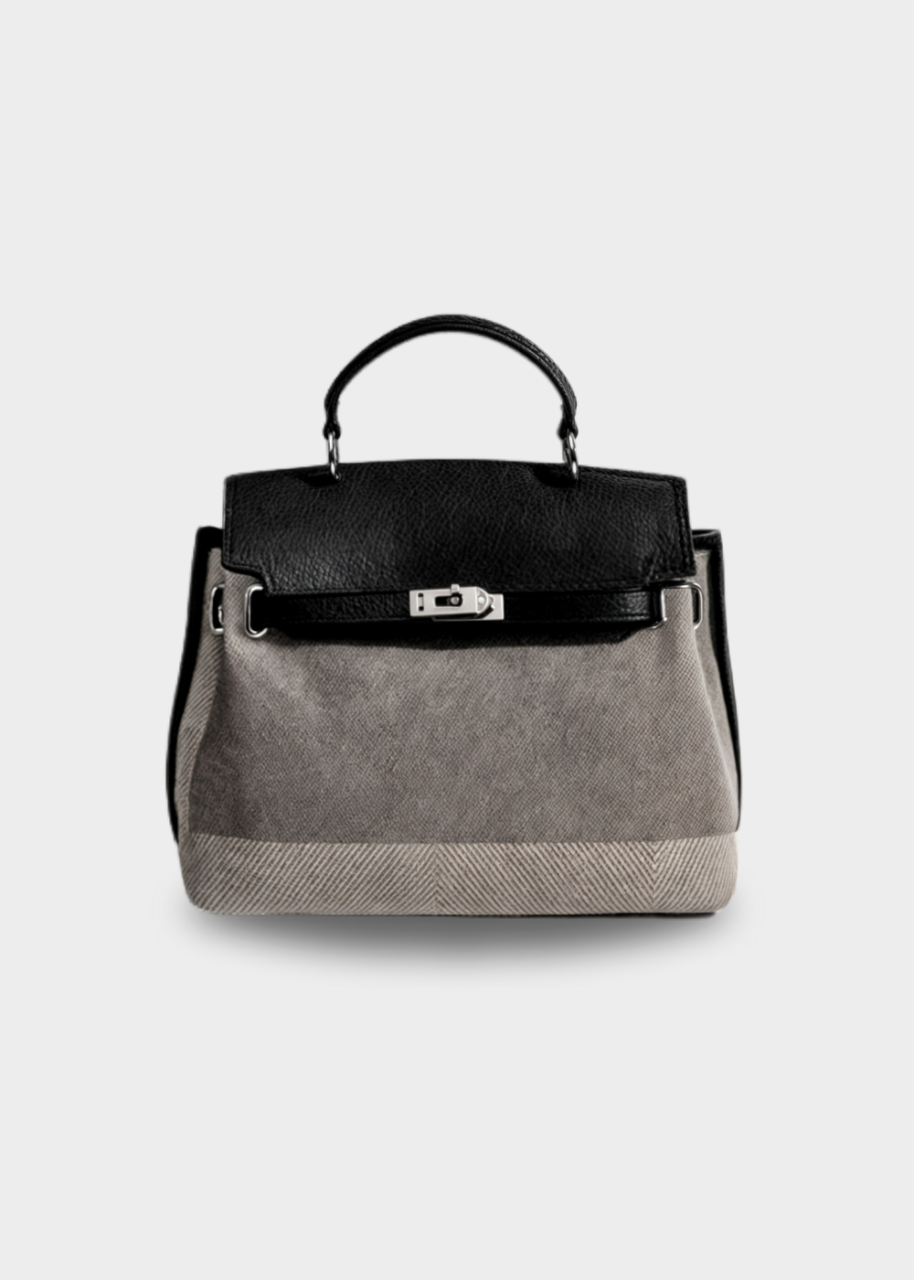 Caitlin | Cowhide Canvas Bag