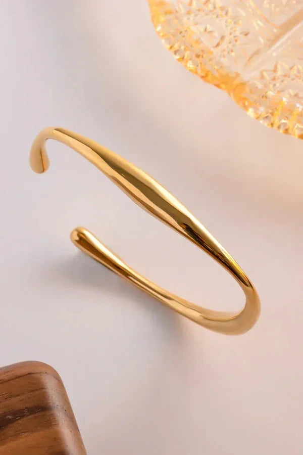 Georgie | Gold Bangle Elegant Jewelry Bracelet
