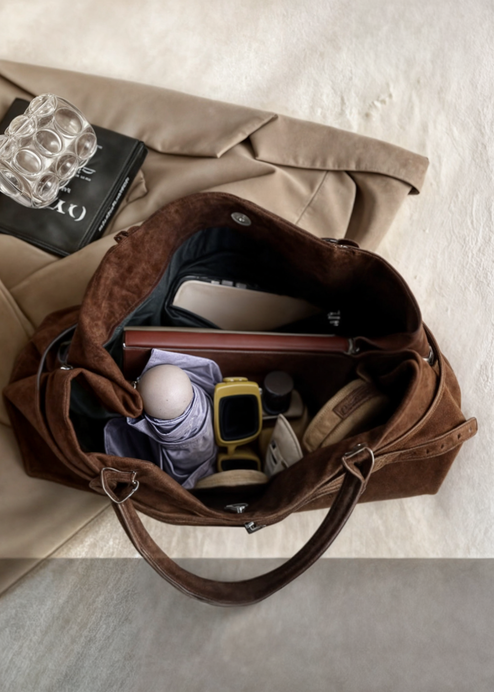 Celeste | Suede Bag BB