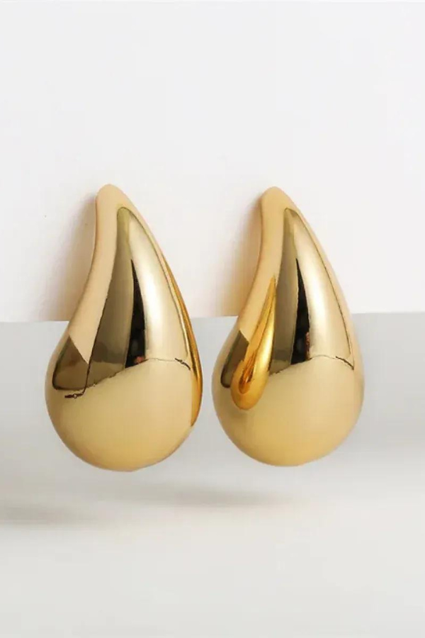 Marga | Raindrop Minimalist Everyday Earrings