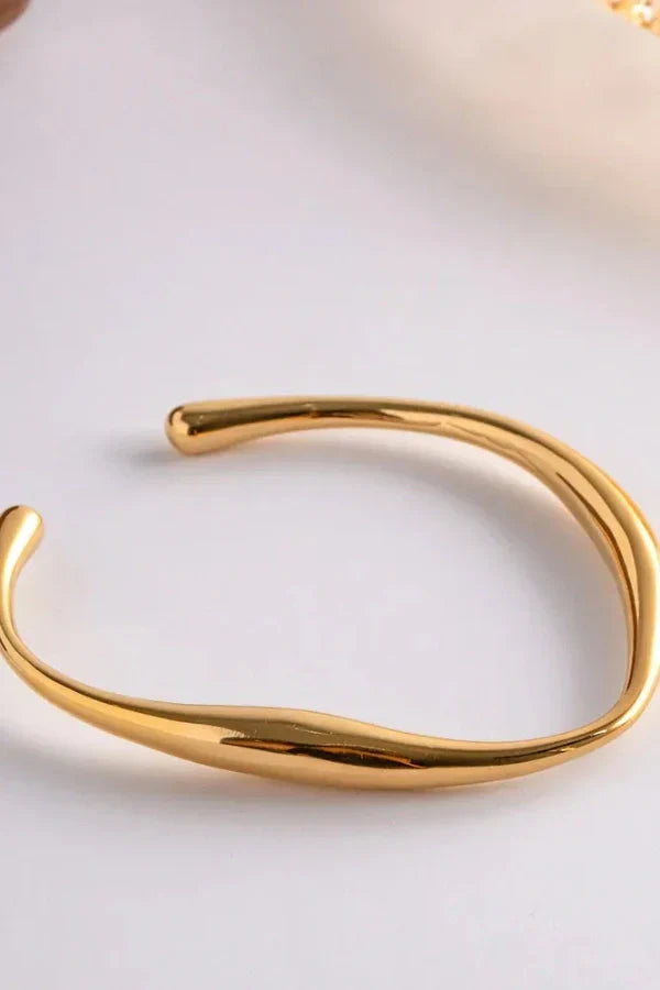 Georgie | Gold Bangle Elegant Jewelry Bracelet
