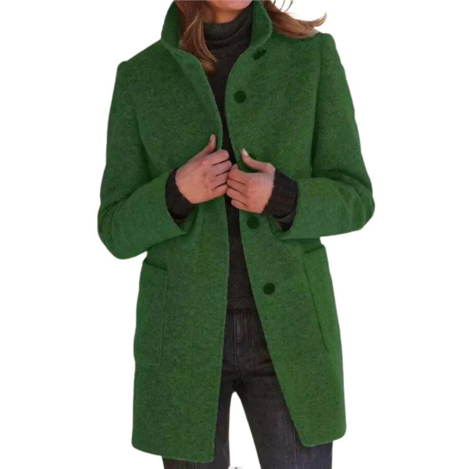 Francesca | Women’s Elegant Shoulder Coat with Chic London Flair