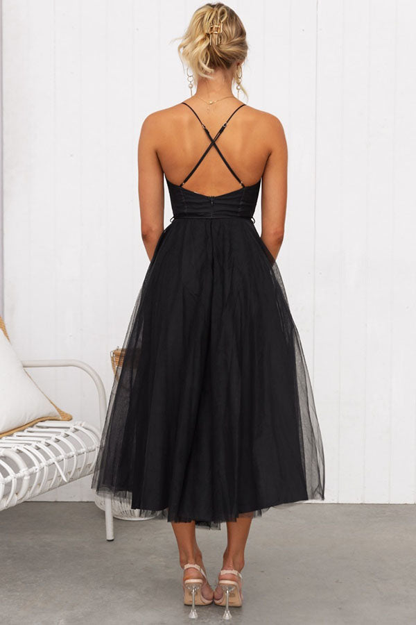 Elsie | Women’s Elegant Flowy Maxi Dress with Sleeveless Design and Lightweight Chiffon