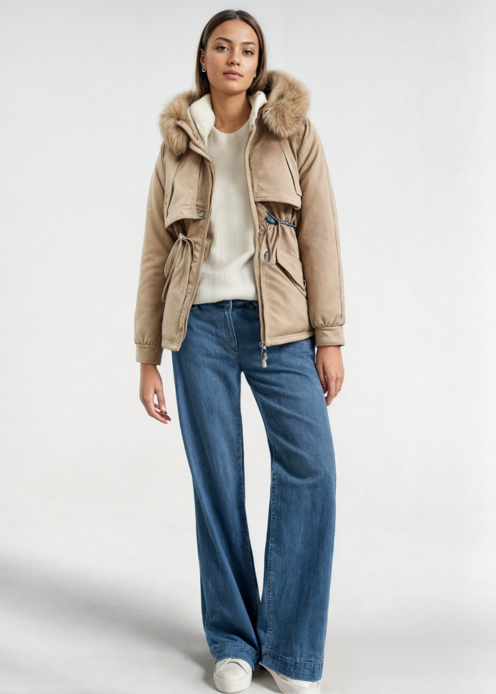 Arabella | Faux Fur Parka