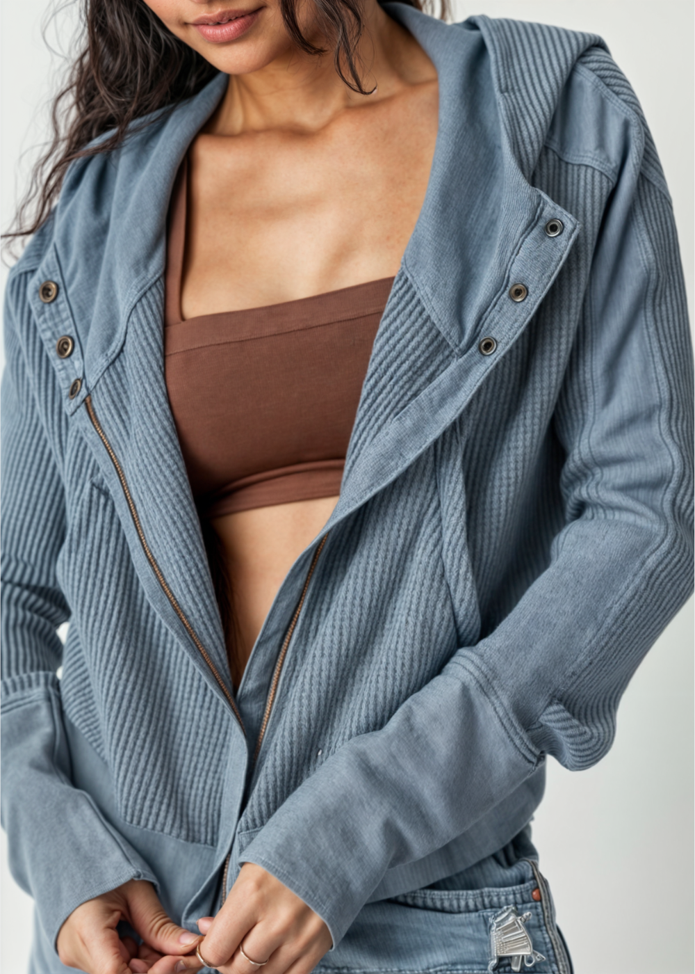 Ava | Cropped Hoodie