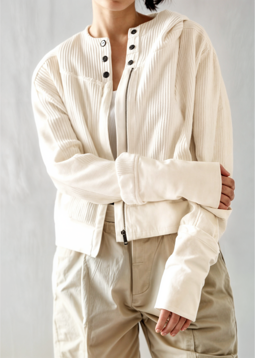 Ava | Cropped Hoodie