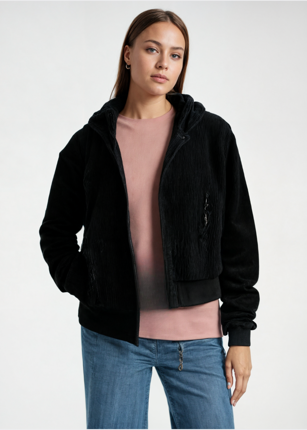 Ava | Cropped Hoodie