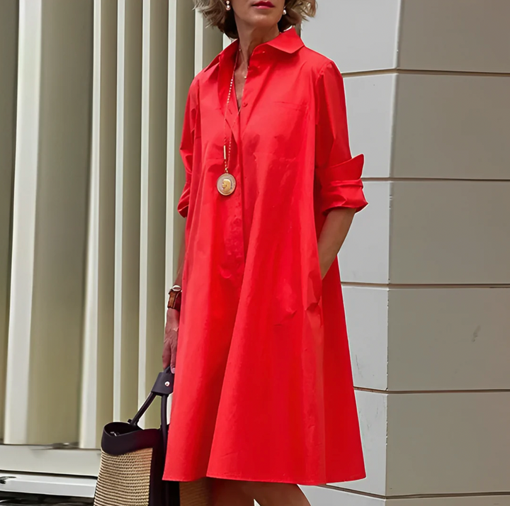 Iris | Women’s Stylish Polo Dress with Stretch Fit and Breathable Fabric