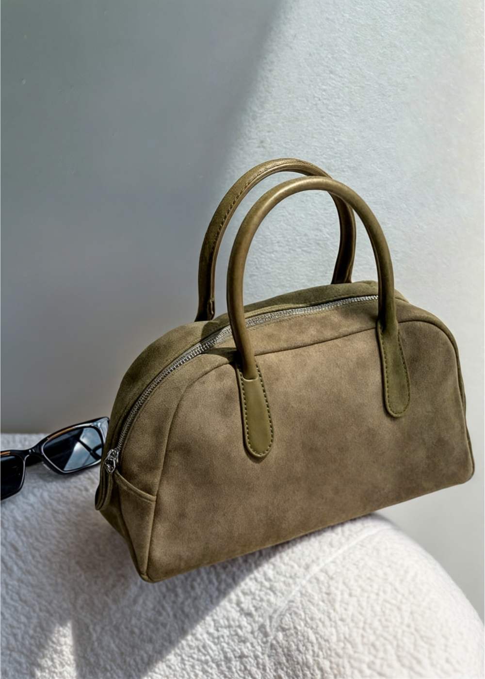 Emerald | Suede Bag PM
