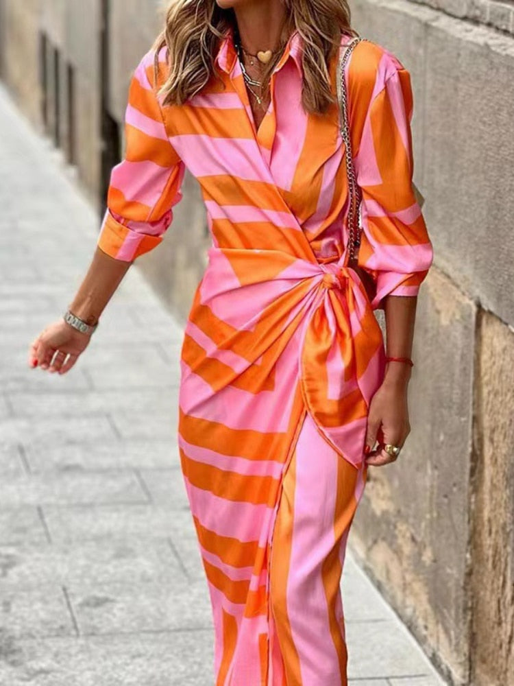 Lily | Women’s Bold Summer Dress with Vibrant Color and Effortless Silhouette