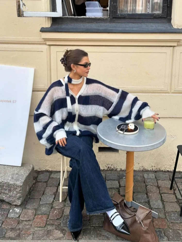 Luna | Cardigan & Scarf Set for Effortless Elegance