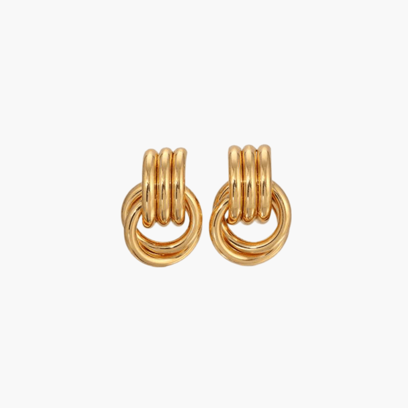 Flora | Knot Earrings Everyday Elegance