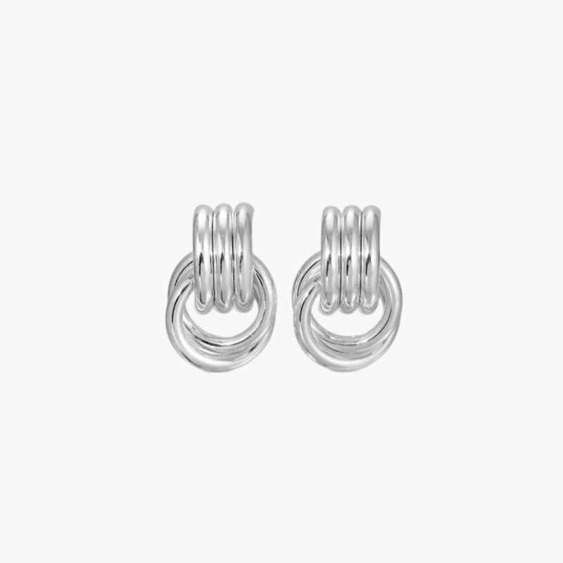 Flora | Knot Earrings Everyday Elegance