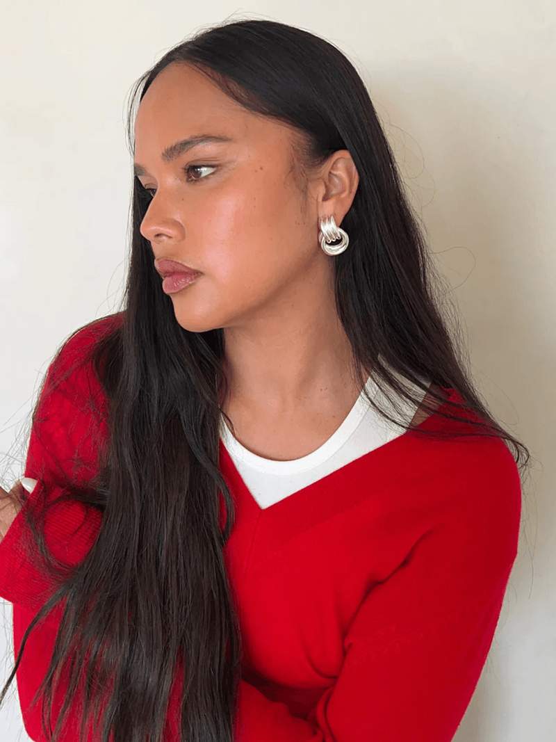 Flora | Knot Earrings Everyday Elegance