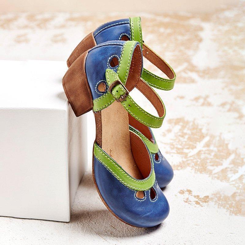 Aria | Comfort Sandals with Low Heels