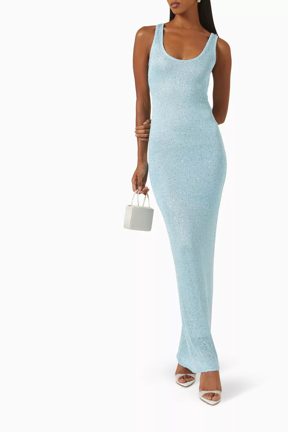 Hazel | Women’s Sequin Detail Maxi Dress