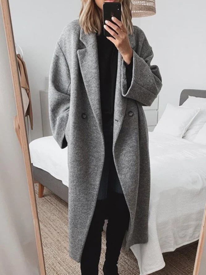 Macy | Women’s Longline Cozy Coat with Relaxed Fit