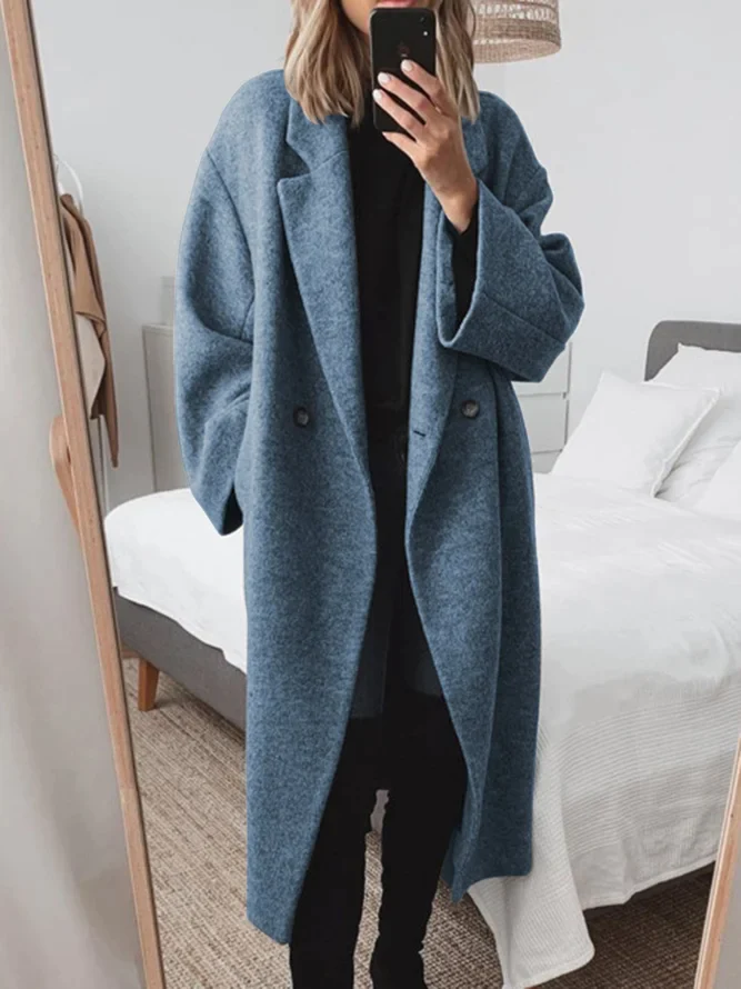 Macy | Women’s Longline Cozy Coat with Relaxed Fit