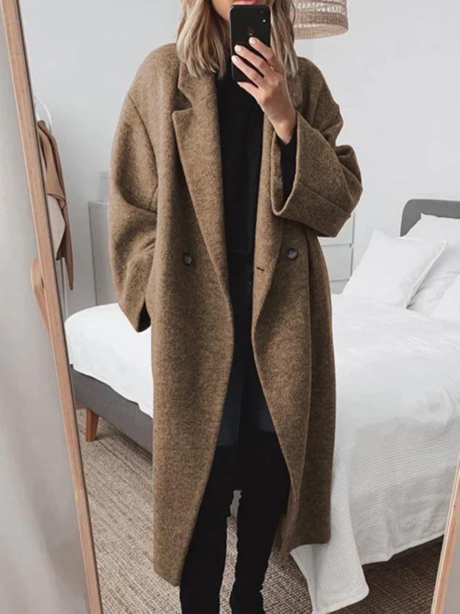 Macy | Women’s Longline Cozy Coat with Relaxed Fit