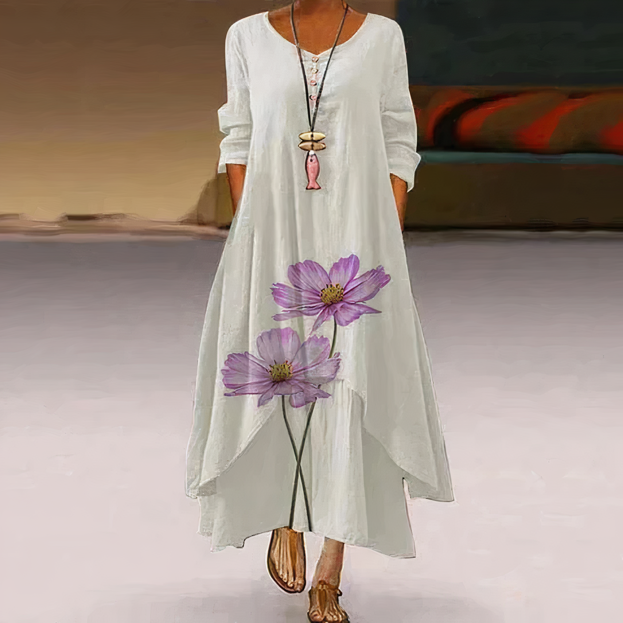 Charlotte | Women’s Sustainable All-Season Dress with A-Line Silhouette
