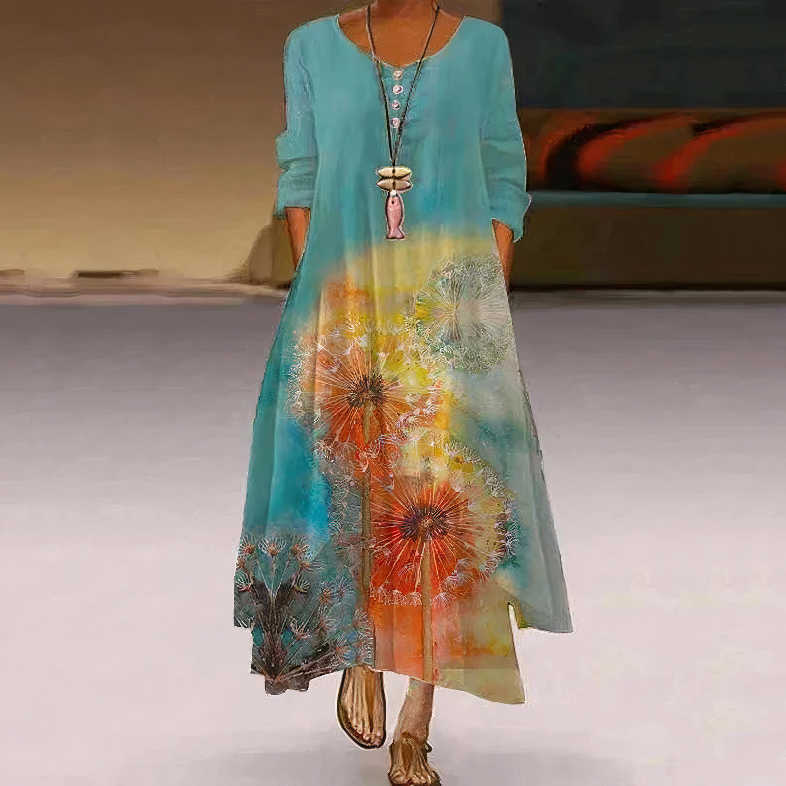 Charlotte | Women’s Sustainable All-Season Dress with A-Line Silhouette
