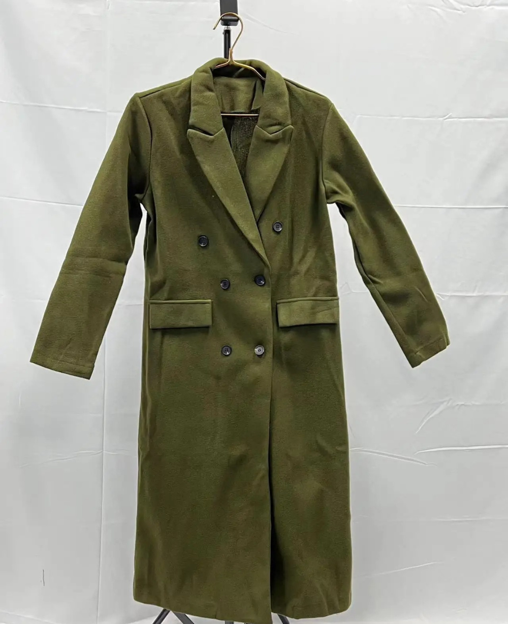 Maddison | Women’s Elegant Fitted Long Trench Coat