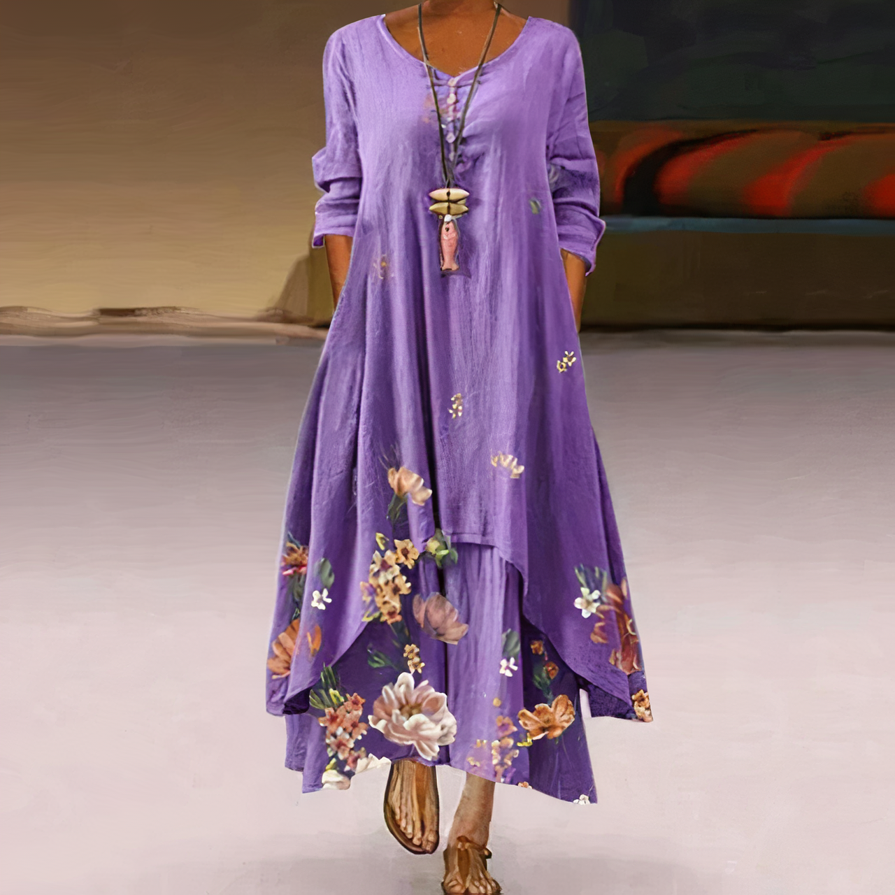 Charlotte | Women’s Sustainable All-Season Dress with A-Line Silhouette