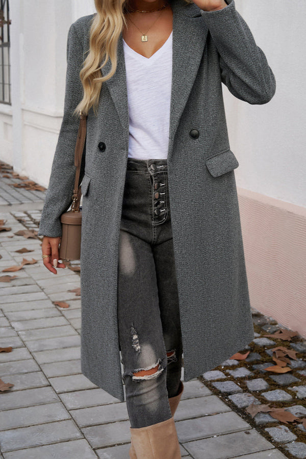 Harlow | Women’s Elegant Tailored Long Winter Coat