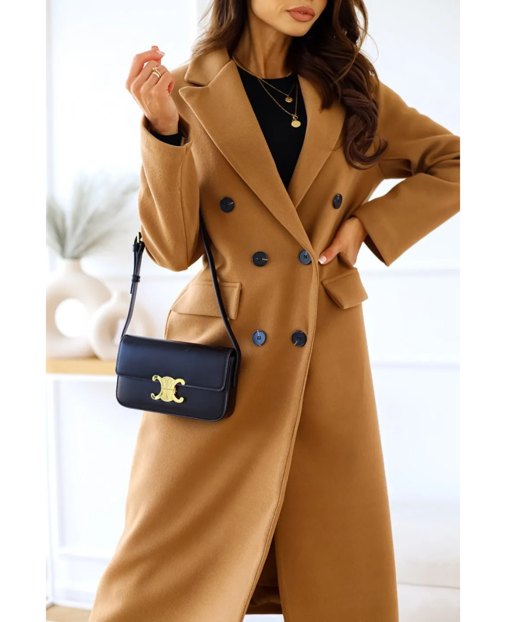 Maddison | Women’s Elegant Fitted Long Trench Coat