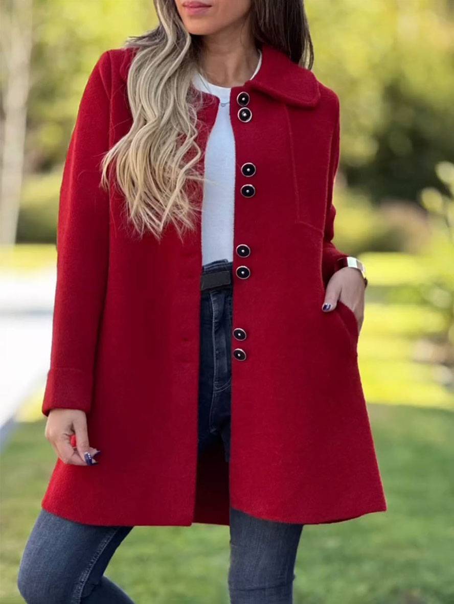 Eloise | Elegant A-Line Winter Coat