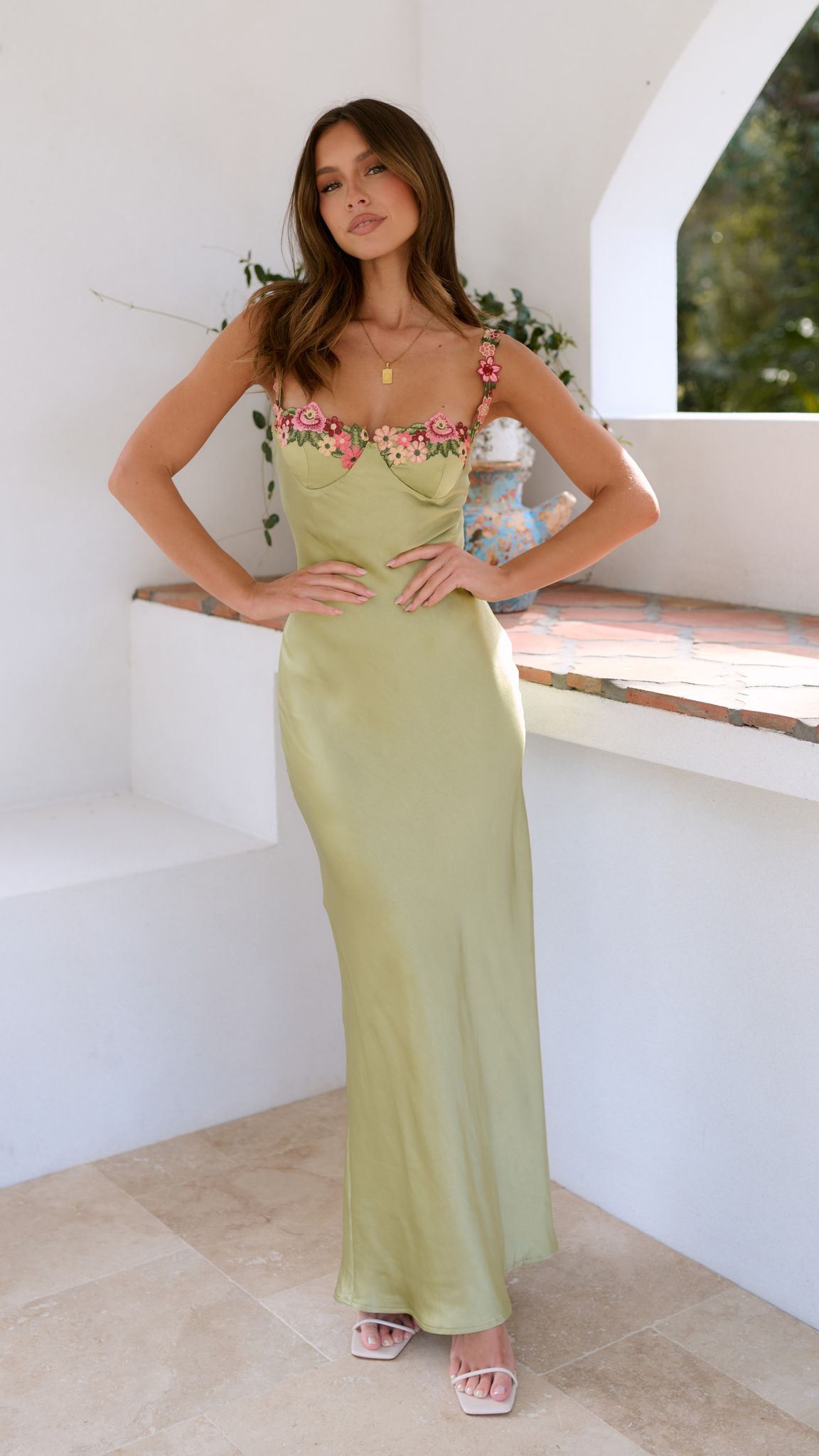 Mabel | Women’s Floral Smocked Tiered Maxi Dress