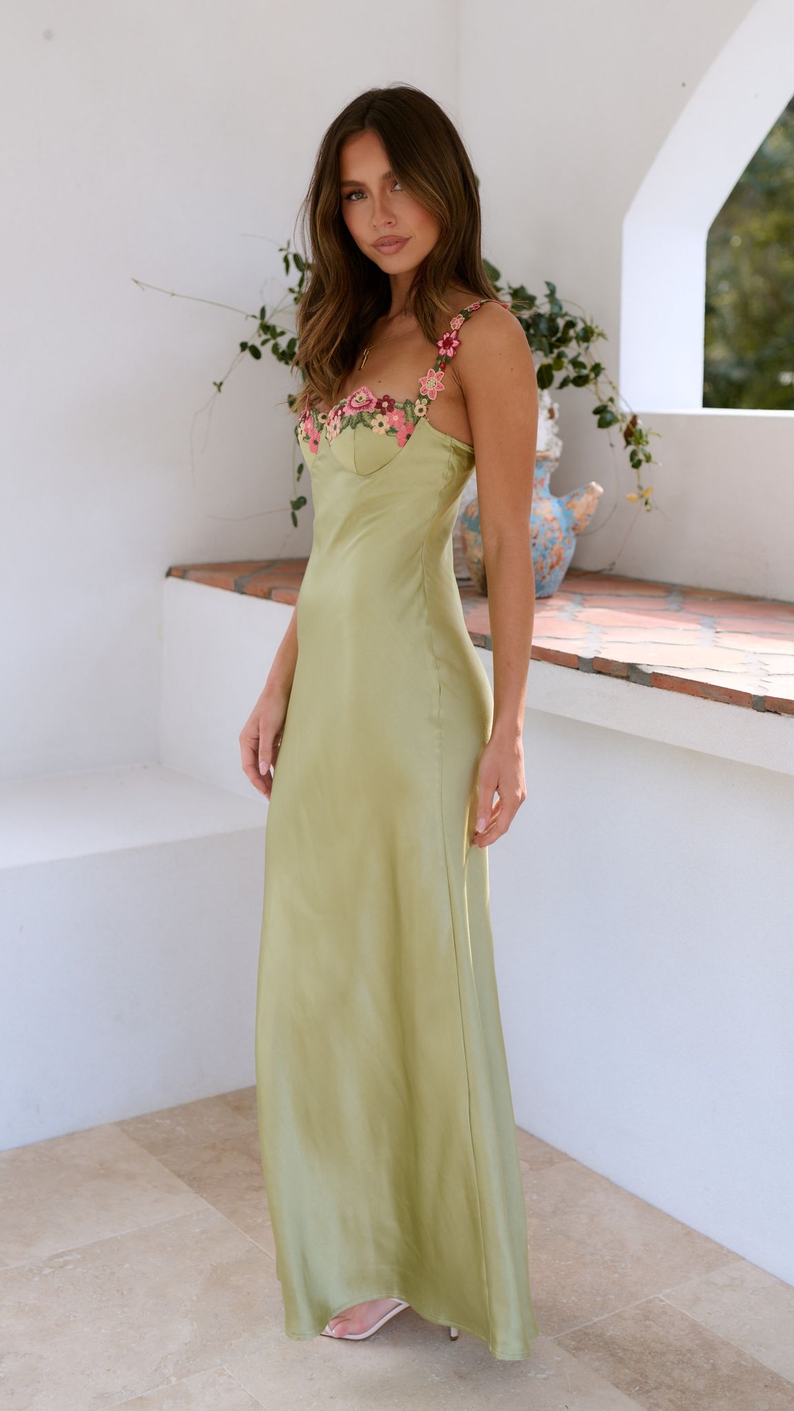 Mabel | Women’s Floral Smocked Tiered Maxi Dress