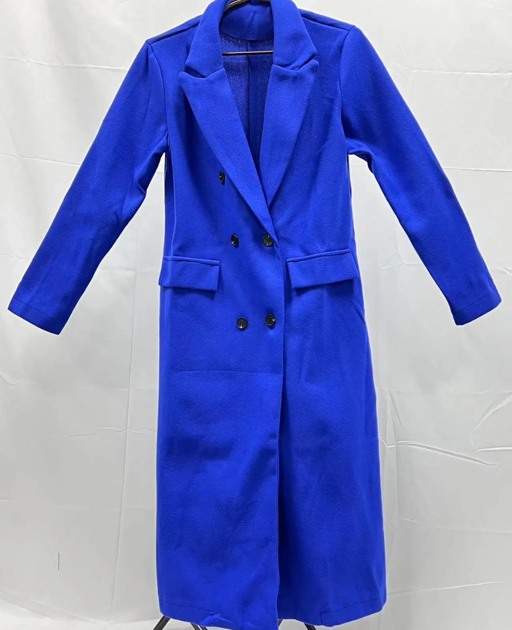 Maddison | Women’s Elegant Fitted Long Trench Coat