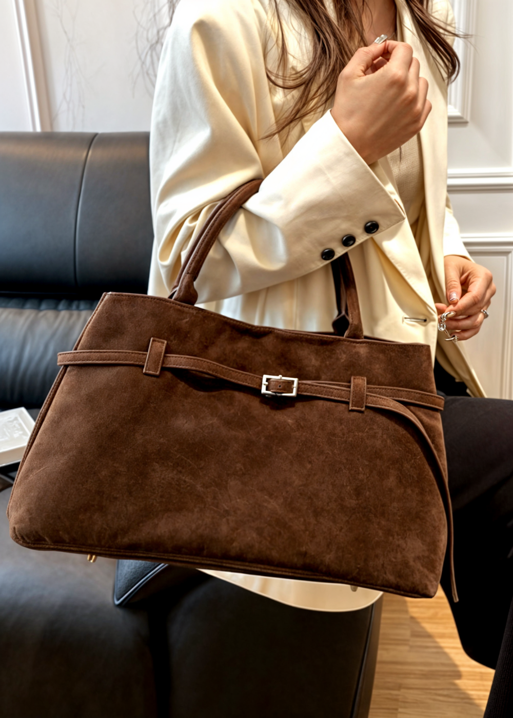 Celeste | Suede Bag BB