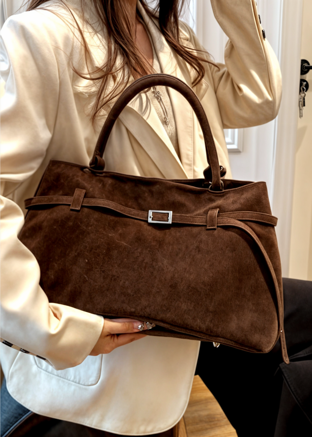 Celeste | Suede Bag BB