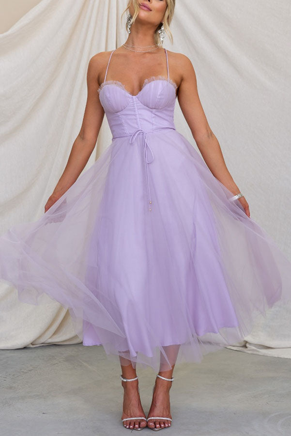 Elsie | Women’s Elegant Flowy Maxi Dress with Sleeveless Design and Lightweight Chiffon