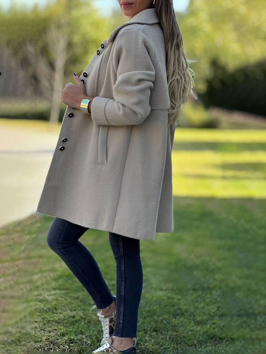 Eloise | Elegant A-Line Winter Coat