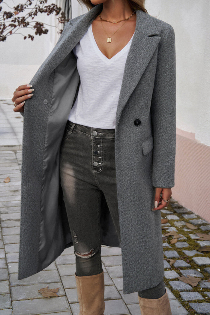 Harlow | Women’s Elegant Tailored Long Winter Coat