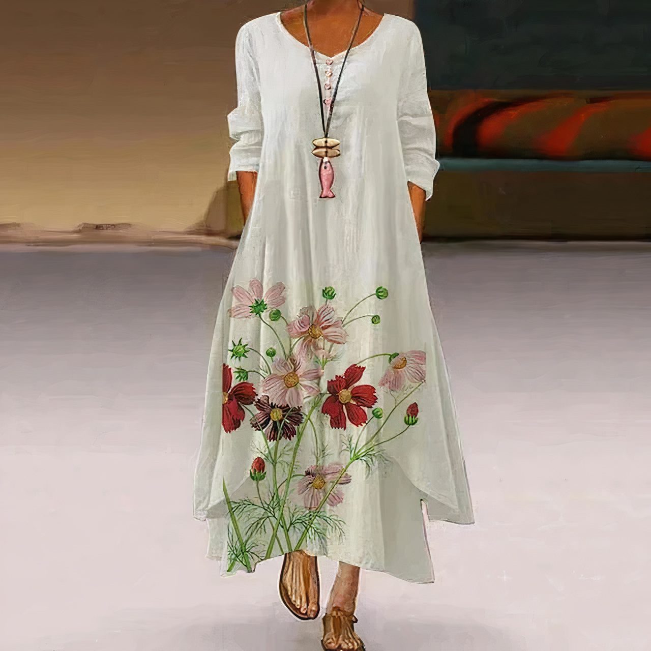 Charlotte | Women’s Sustainable All-Season Dress with A-Line Silhouette