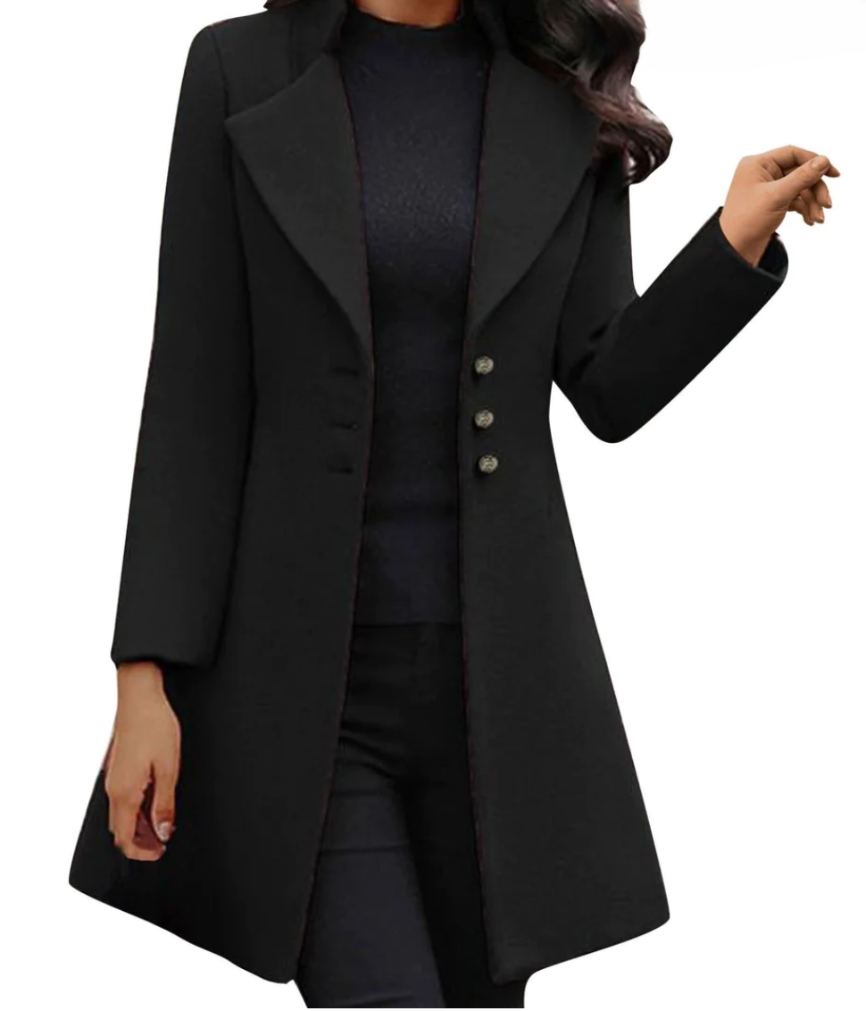 Pippa | Women’s Elegant Italian Trench Coat with Classic Mid-Length Fit
