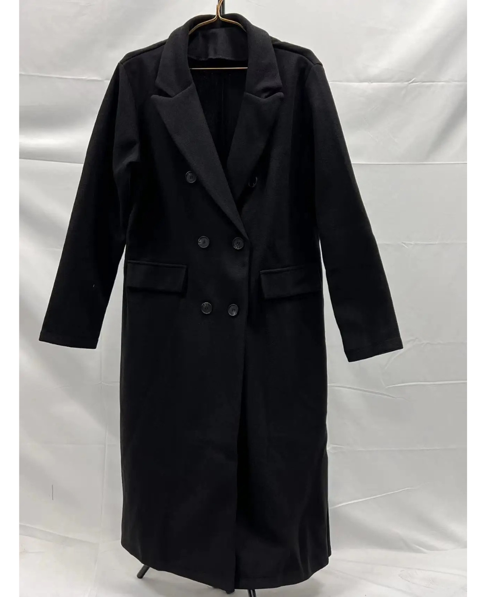 Maddison | Women’s Elegant Fitted Long Trench Coat