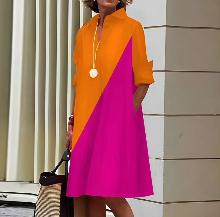Iris | Women’s Stylish Polo Dress with Stretch Fit and Breathable Fabric